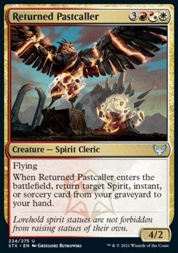Returned Pastcaller⁣ - Strixhaven: School of Mages⁣ (Uncommon)⁣ [224]