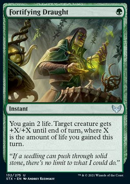 Fortifying Draught⁣ - Strixhaven: School of Mages⁣ (Uncommon)⁣ [132]