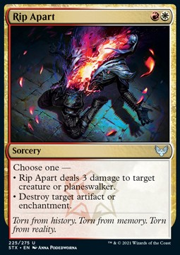 Rip Apart⁣ - Strixhaven: School of Mages⁣ (Uncommon)⁣ [225]