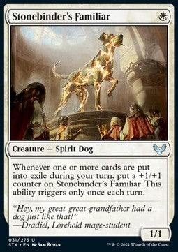 Stonebinder's Familiar⁣ - Strixhaven: School of Mages⁣ (Uncommon)⁣ [31]