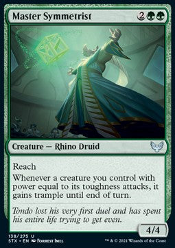 Master Symmetrist⁣ - Strixhaven: School of Mages⁣ (Uncommon)⁣ [138]