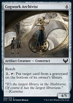 Cogwork Archivist - Strixhaven: School of Mages (Common) [STX-254]