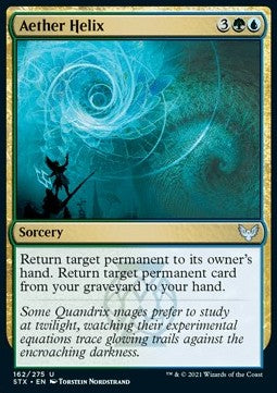 Aether Helix⁣ - Strixhaven: School of Mages⁣ (Uncommon)⁣ [162]