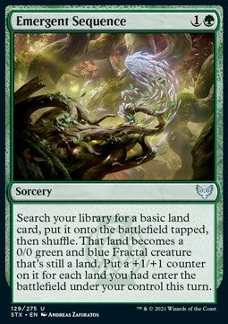 Emergent Sequence⁣ - Strixhaven: School of Mages⁣ (Uncommon)⁣ [129]