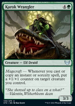 Karok Wrangler⁣ - Strixhaven: School of Mages⁣ (Uncommon)⁣ [135]