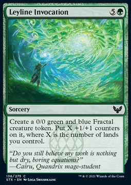 Leyline Invocation⁣ - Strixhaven: School of Mages⁣ (Common)⁣ [136]