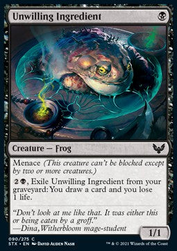 Unwilling Ingredient⁣ - Strixhaven: School of Mages⁣ (Common)⁣ [90]