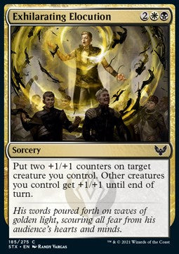 Exhilarating Elocution⁣ - Strixhaven: School of Mages⁣ (Common)⁣ [185]