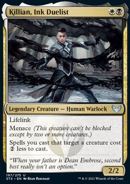 Killian, Ink Duelist⁣ - Strixhaven: School of Mages⁣ (Uncommon)⁣ [197]