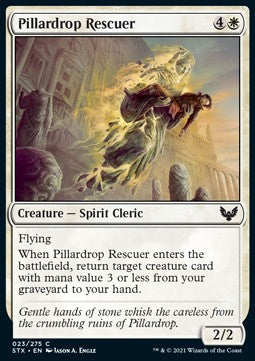 Pillardrop Rescuer⁣ - Strixhaven: School of Mages⁣ (Common)⁣ [23]