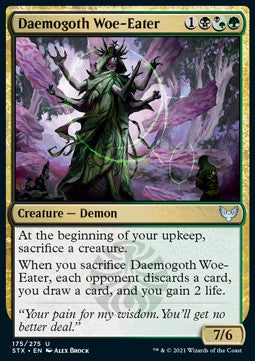 Daemogoth Woe-Eater⁣ - Strixhaven: School of Mages⁣ (Uncommon)⁣ [175]