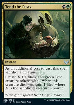 Tend the Pests⁣ - Strixhaven: School of Mages⁣ (Uncommon)⁣ [242]