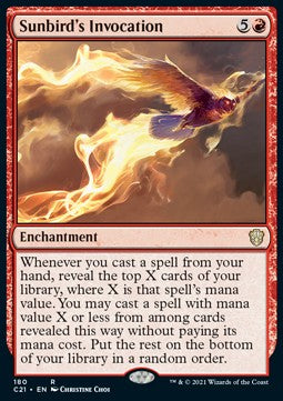 Sunbird's Invocation⁣ - Commander: Strixhaven⁣ (Rare)⁣ [180]