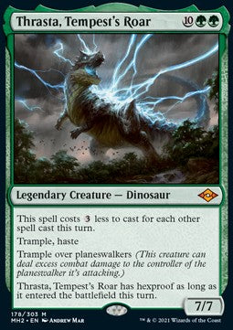 Thrasta, Tempest's Roar - Modern Horizons 2 (Mythic) [MH2-178]