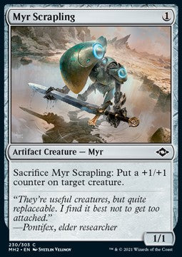 Myr Scrapling⁣ - Modern Horizons 2⁣ (Common)⁣ [230]
