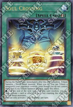 Soul Crossing⁣ - Egyptian God Deck: Obelisk the Tormentor⁣ (Ultra Rare)⁣ [002]