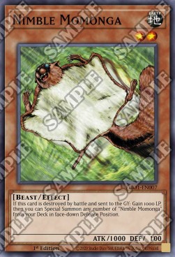 Nimble Momonga⁣ - Egyptian God Deck: Obelisk the Tormentor⁣ (Common)⁣ [007]