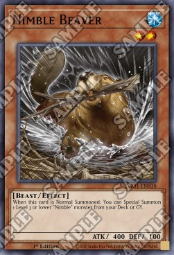 Nimble Beaver⁣ - Egyptian God Deck: Obelisk the Tormentor⁣ (Common)⁣ [018]