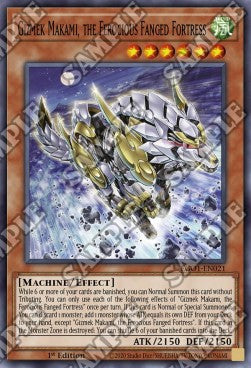 Gizmek Makami, the Ferocious Fanged Fortress⁣ - Egyptian God Deck: Obelisk the Tormentor⁣ (Common)⁣ [021]