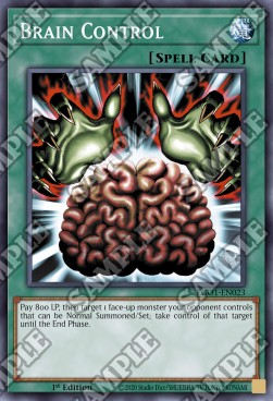 Brain Control⁣ - Egyptian God Deck: Obelisk the Tormentor⁣ (Common)⁣ [023]
