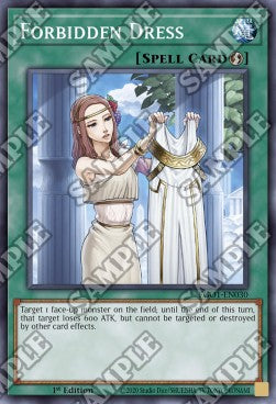 Forbidden Dress⁣ - Egyptian God Deck: Obelisk the Tormentor⁣ (Common)⁣ [030]