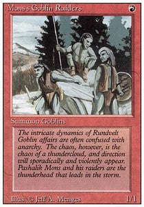 Mons's Goblin Raiders⁣ - Revised⁣ (Common)