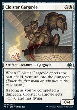 Cloister Gargoyle⁣ - Adventures in the Forgotten Realms⁣ (Uncommon)⁣ [7]