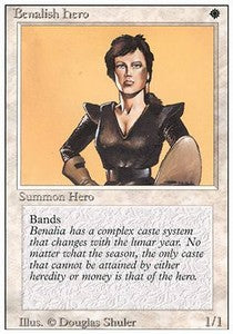 Benalish Hero⁣ - Revised⁣ (Common)