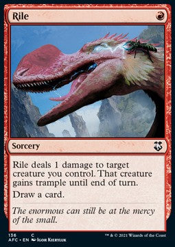 Rile⁣ - Commander: Adventures in the Forgotten Realms⁣ (Common)⁣ [136]