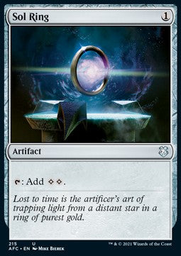 Sol Ring⁣ - Commander: Adventures in the Forgotten Realms⁣ (Uncommon)⁣ [215]