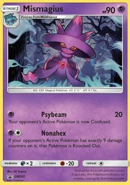 Mismagius⁣ - SM Black Star Promos⁣ (Promo)⁣ [245]