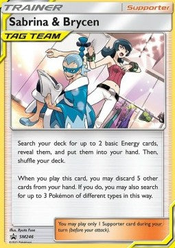 Sabrina & Brycen⁣ - SM Black Star Promos⁣ (Promo)⁣ [246]