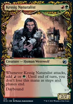 Kessig Naturalist // Lord of the Ulvenwald⁣ - Innistrad: Midnight Hunt: Extras⁣ (Uncommon)⁣ [310]