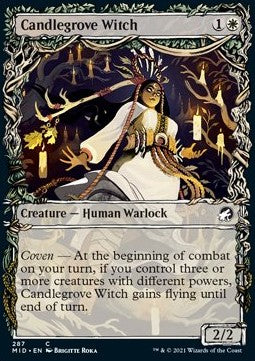 Candlegrove Witch⁣ - Innistrad: Midnight Hunt: Extras⁣ (Common)⁣ [287]