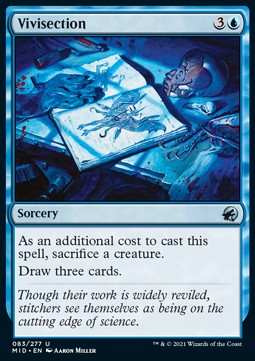 Vivisection⁣ - Innistrad: Midnight Hunt⁣ (Uncommon)⁣ [83]