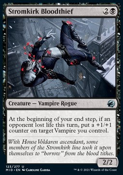 Stromkirk Bloodthief⁣ - Innistrad: Midnight Hunt⁣ (Uncommon)⁣ [123]