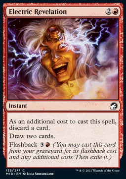 Electric Revelation⁣ - Innistrad: Midnight Hunt⁣ (Common)⁣ [135]
