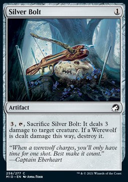 Silver Bolt⁣ - Innistrad: Midnight Hunt⁣ (Common)⁣ [258]
