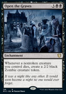 Open the Graves⁣ - Commander: Innistrad: Midnight Hunt⁣ (Rare)⁣ [126]
