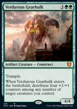Verdurous Gearhulk - Commander: Innistrad: Midnight Hunt (Mythic) [MIC-145]