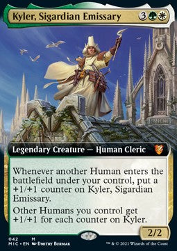 Kyler, Sigardian Emissary (V.2)⁣ - Commander: Innistrad: Midnight Hunt⁣ (Mythic)⁣ [42]