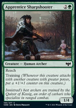 Apprentice Sharpshooter⁣ - Innistrad: Crimson Vow⁣ (Common)⁣ [185]