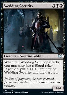 Wedding Security⁣ - Innistrad: Crimson Vow⁣ (Uncommon)⁣ [138]
