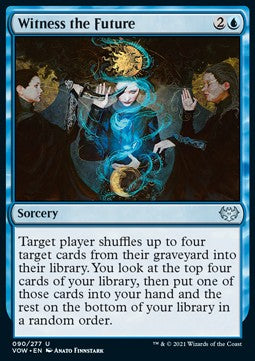 Witness the Future⁣ - Innistrad: Crimson Vow⁣ (Uncommon)⁣ [90]
