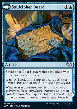 Soulcipher Board // Cipherbound Spirit⁣ - Innistrad: Crimson Vow⁣ (Uncommon)⁣ [79]