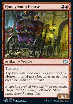 Honeymoon Hearse⁣ - Innistrad: Crimson Vow⁣ (Uncommon)⁣ [160]