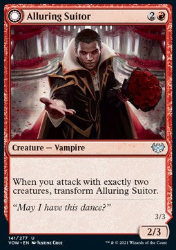 Alluring Suitor // Deadly Dancer⁣ - Innistrad: Crimson Vow⁣ (Uncommon)⁣ [141]