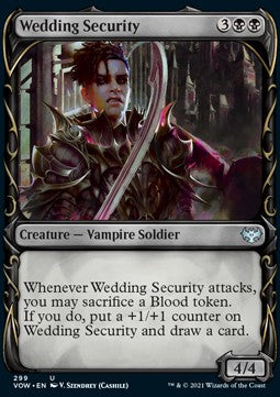 Wedding Security⁣ - Innistrad: Crimson Vow: Extras⁣ (Uncommon)⁣ [299]