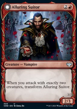 Alluring Suitor // Deadly Dancer⁣ - Innistrad: Crimson Vow: Extras⁣ (Uncommon)⁣ [300]