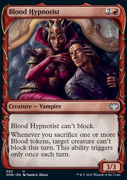 Blood Hypnotist⁣ - Innistrad: Crimson Vow: Extras⁣ (Uncommon)⁣ [302]